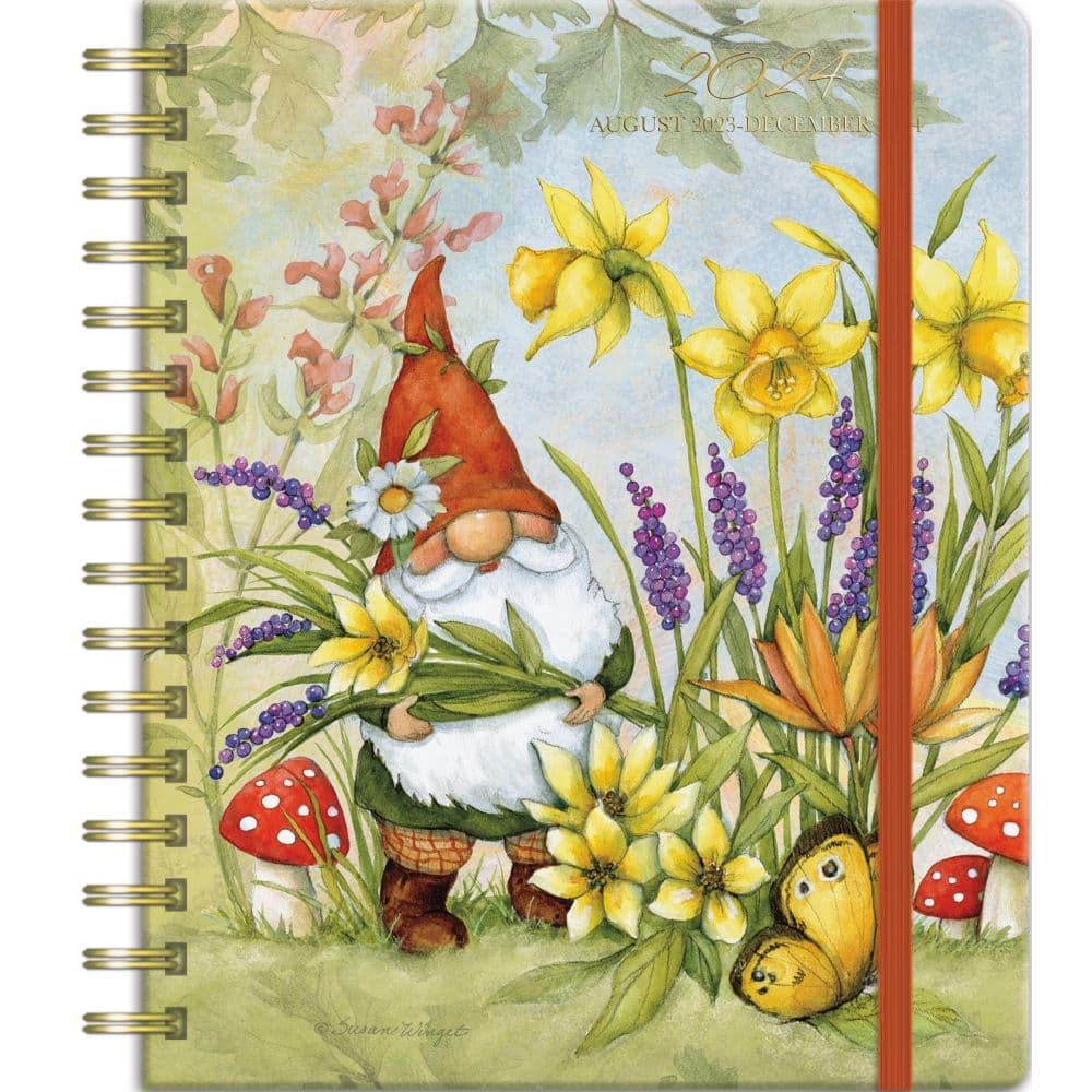 LANG Gnome Sweet Gnome 2024 Deluxe Planner (24991038117)