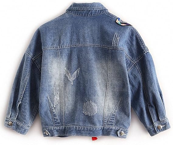 butterfly jean jacket