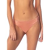 Maaji Womens Maaji Rose Quartz Sublimity Regular Rise Bikini Bottom