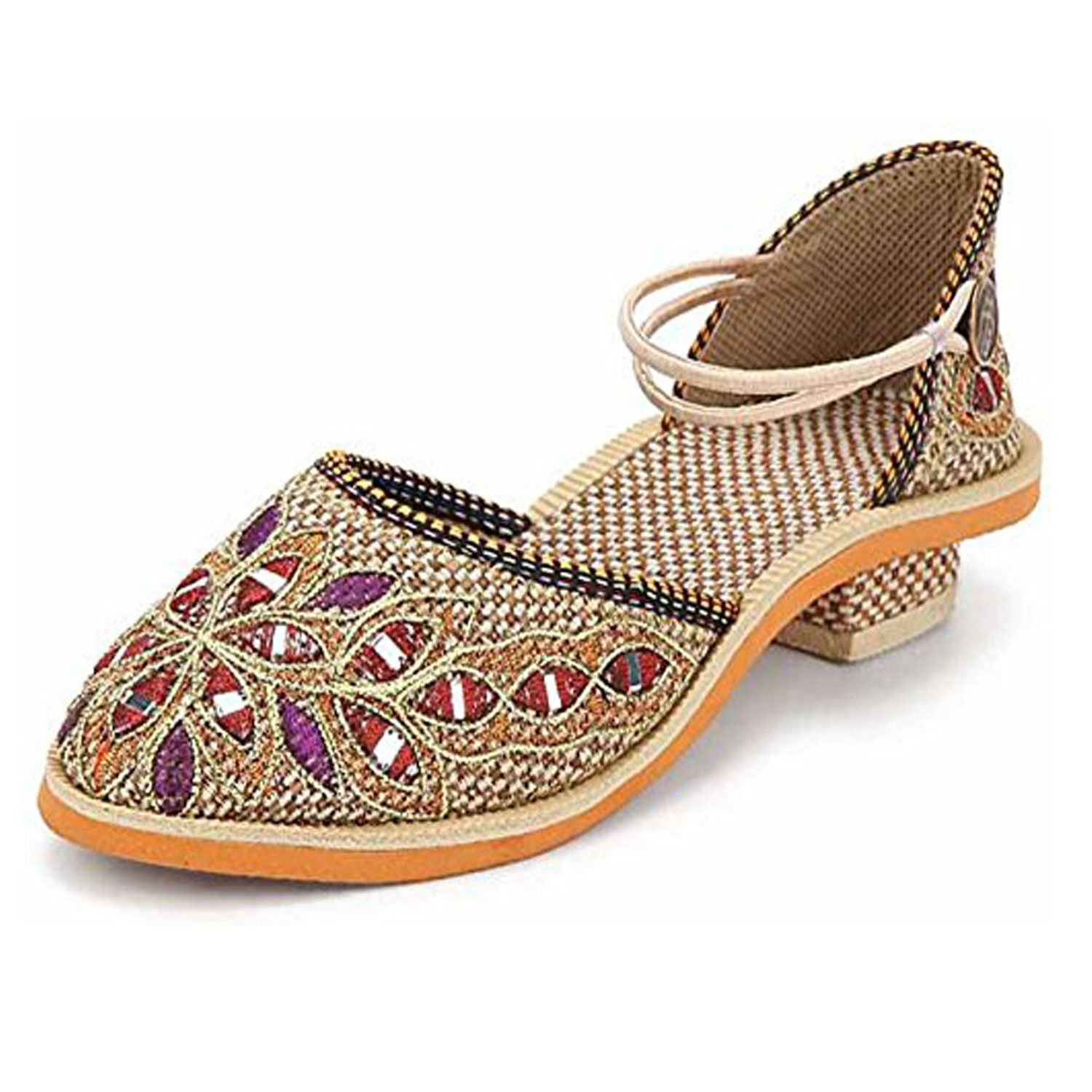 zaiva women and girls synthetic belly and slipper - multicolour (pack of 4)