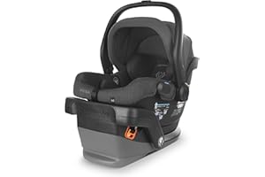 UPPAbaby Mesa V2 Infant Car Seat/Easy Installation/Innovative SmartSecure Technology/Base + Robust Infant Insert Included/Direct Stroller Attachment/Greyson (Charcoal Mélange/Merino Wool)