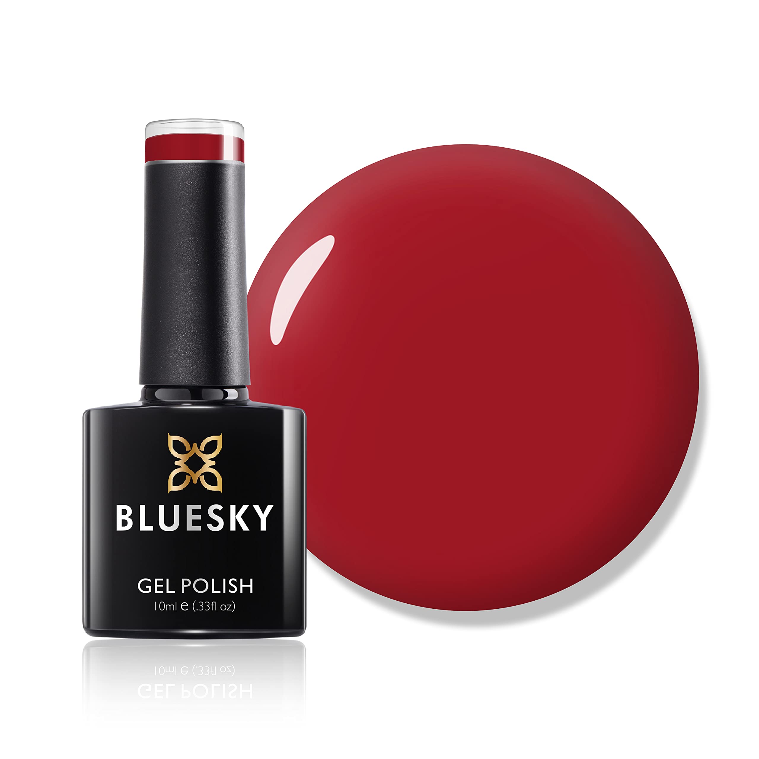 Bluesky Gel Nail Polish, Spring 2020, Strawberry Riddle SS2011, Red, Long Lasting, Chip Resistant, 10 ml (Requires Drying Under UV LED Lamp) Amazon Exclusive