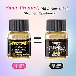 NiHome Edible Food-Grade Glitter Powder Glimmer