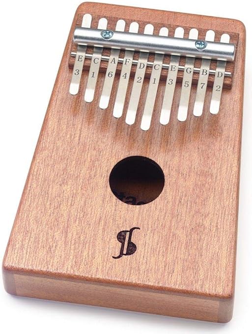 Stagg All Mahogany 10Key Kalimba/Thumb Harp Natural Buy Online at