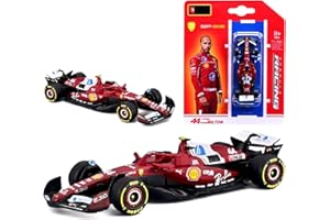 HTLNUZD 2025 1/64 F1 Model Car SF25#44 for Hamilton Alloy Luxury Diecast Formula Racing Miniature, Adult Collectible Gift