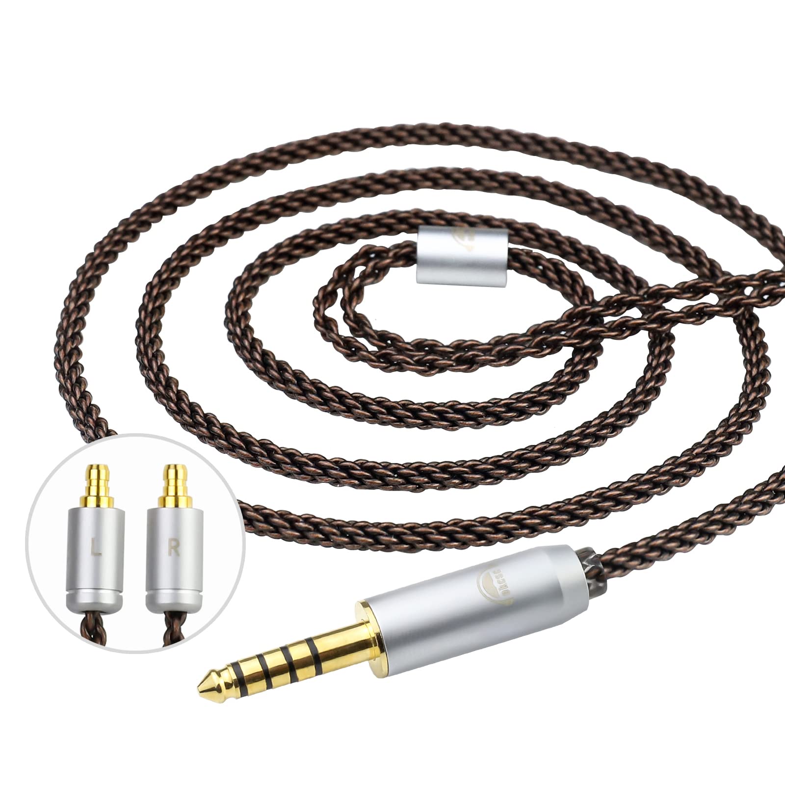 okcsc Replacement Cable for Sennheiser IE Pro Earbuds Compatible for IE100 IE400 IE500 Lossless Sound Quality with Balanced 4.4mm Audio Jack