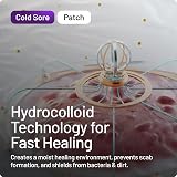 Compeed Hydrocolloid Cold Sore Patches 15 Invisible Plasters 12h Protection view 5