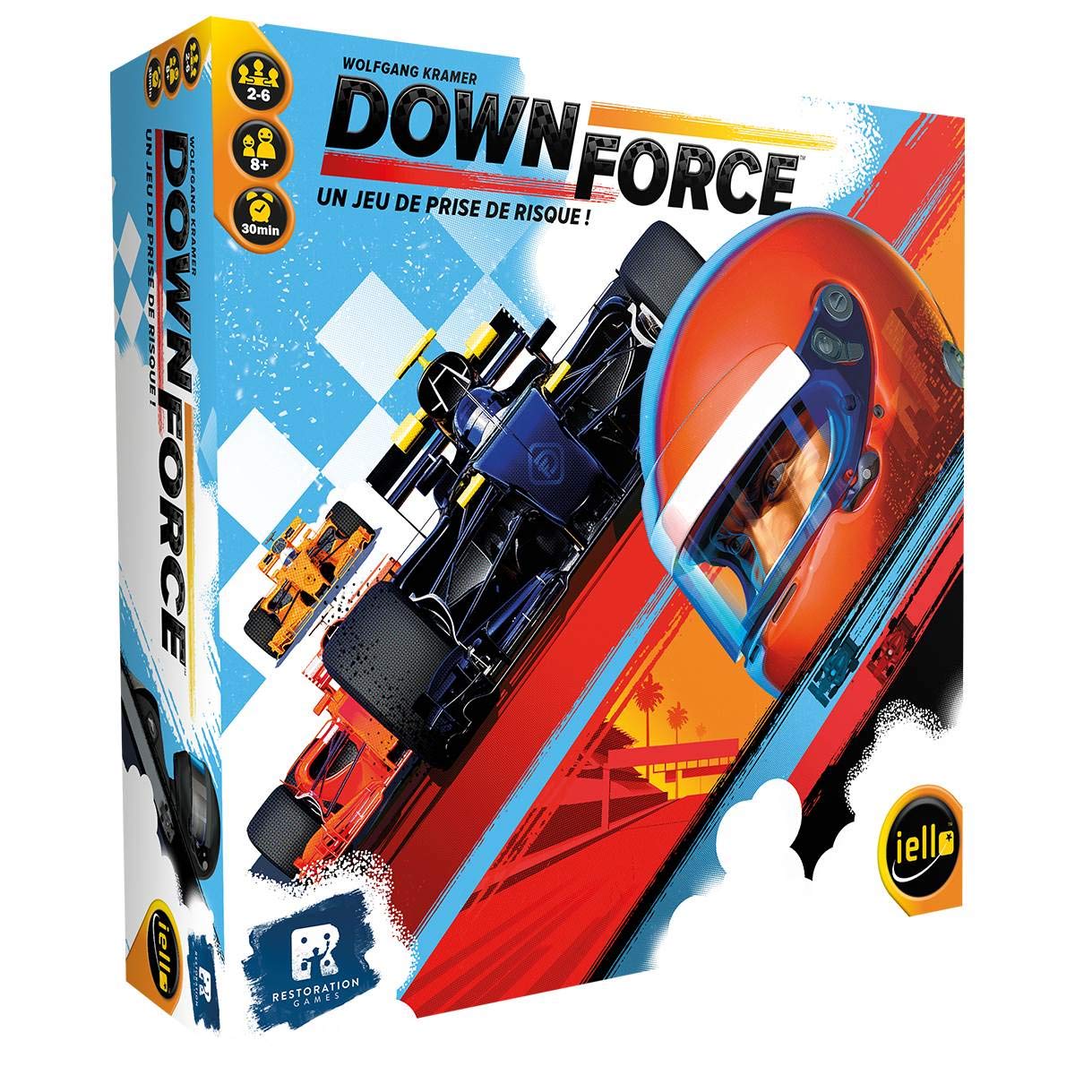 Iello 51507 Downforce Racing Game