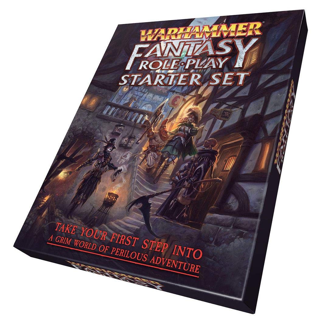 Cubicle Seven | Warhammer Fantasy Roleplay Fourth Edition Starter Set | RPG | Ages 14+ | 2-7 Players | 1-4+ Hours Playing Time