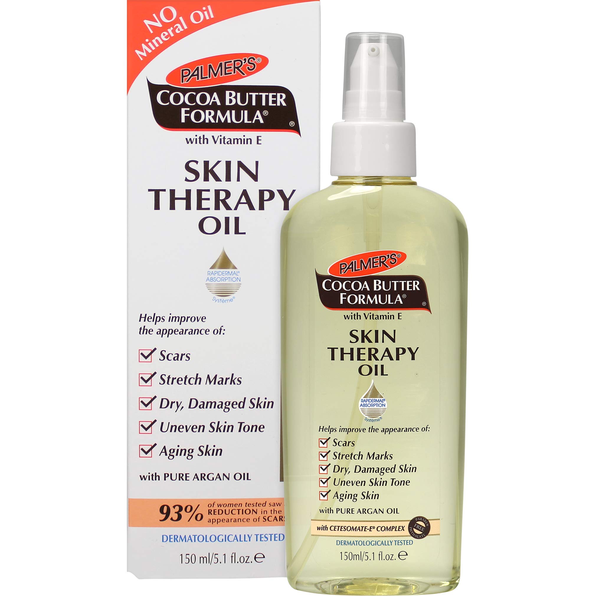 Palmer's Cocoa Butter Formula Skin Therapy Moisturizing Body Oil with Vitamin E | 5.1 Ounces