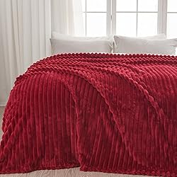 NEWCOSPLAY Super Soft Throw Blanket Red Premium