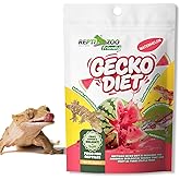 REPTIZOO FRIENDLY Gecko Food, Fruit Mix Insects Gecko Diet with Watermelon 2 oz