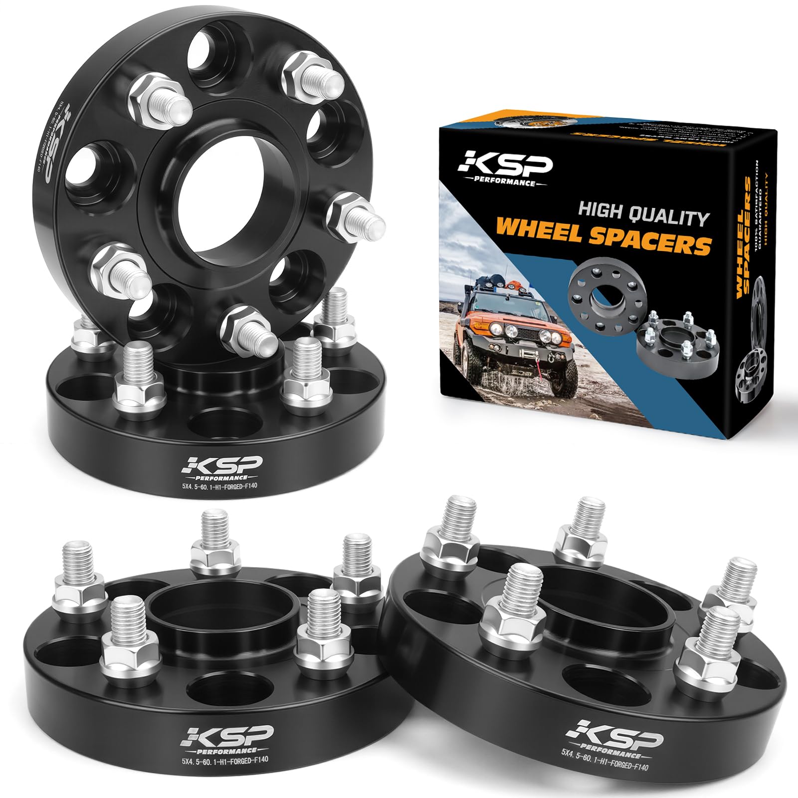 Photo 1 of KSP 25mm 5x114.3 Hubcentric Wheel Spacers Fit Camry Highlander Tacoma, Lexus TC XB, ES300 350, GS300 350 430,IS250 300 350,LS400 430 460,RC300 350(4 pcs 60.1 bore 12X1.5mm)