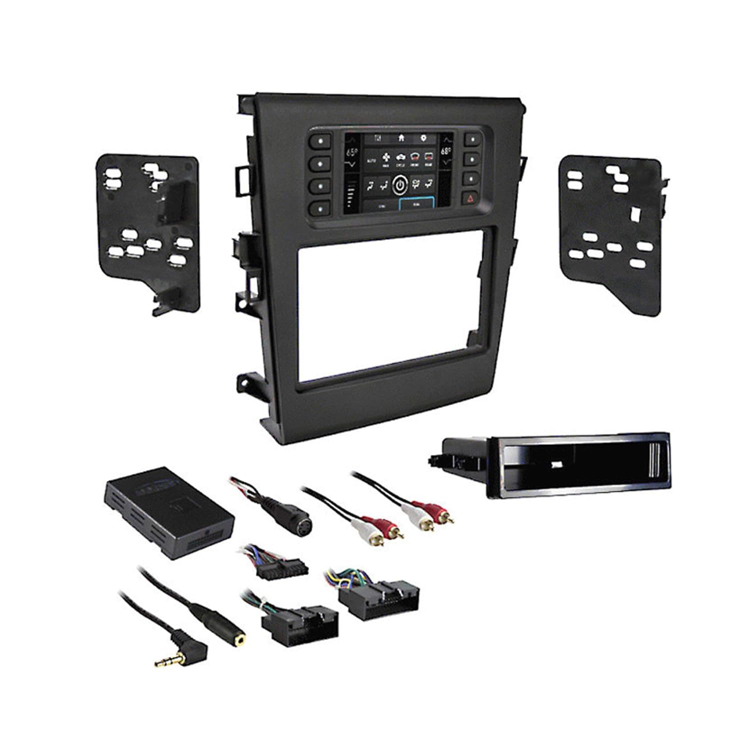 Metra 99-5841B Turbo Touch Premium Dash Kit with Integrated Touch Screen For 2015-UP Ford Fusion