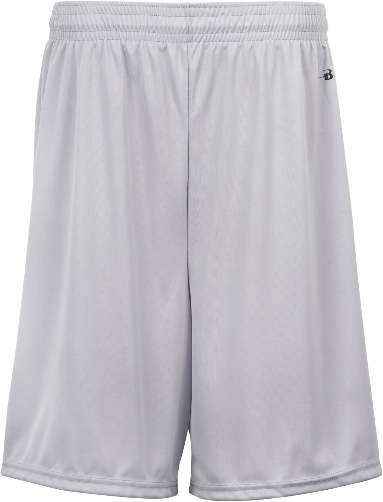 Badger Sportswear Boys' B-Dry Performance Short, Silver, Large