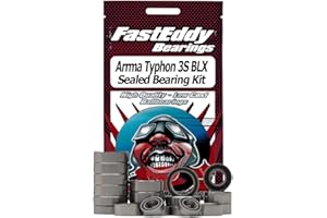 FastEddy Bearings Compatible with Arrma Typhon 3S BLX Sealed Bearing Kit