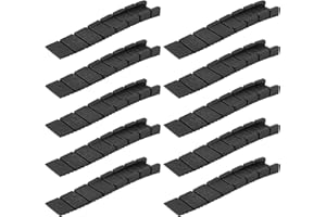Baluue Leveling Furniture Shims, Level Wedge for Home Improvement, Non-slip Rubber Texture Stackable Furniture Leveling Shims