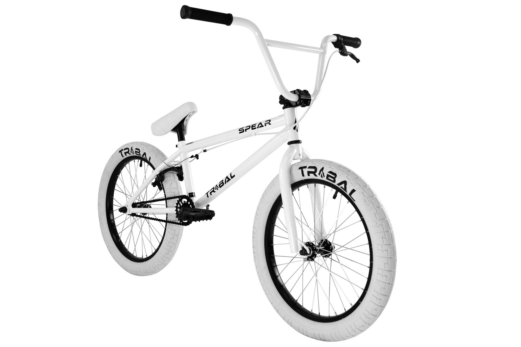 all white bike