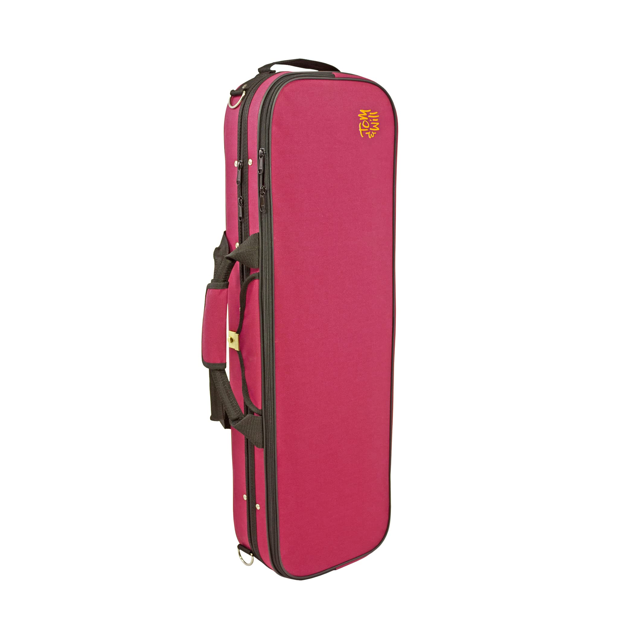 Tomandwill 43VL 4/4 Size Classic Violin Case - Burgundy