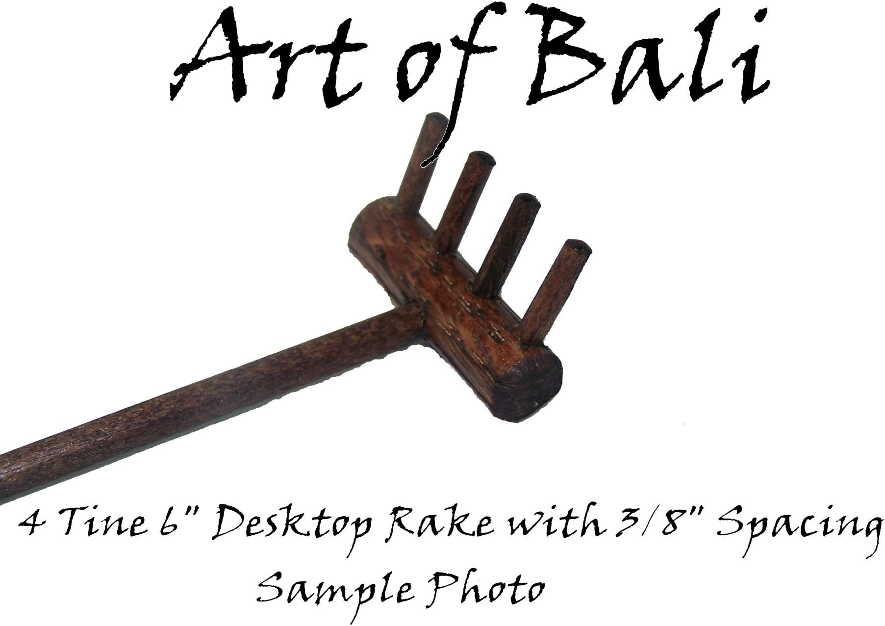 Art of Bali Zen Garden Rake 50 Pack Four Tine Desktop Rake - Zen Gardens
