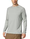 Baleaf Men's UPF 50+ UV Sun Protection Outdoor Long Sleeve Performance T-Shirt