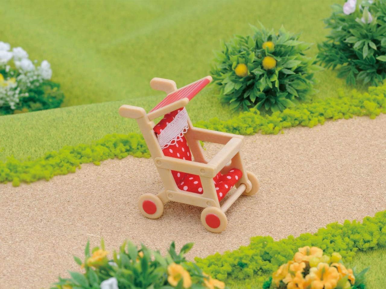 sylvanian families baby pram