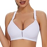 sheroine Women's Racerback Workout Sports Bra Yoga Padded Wirefree Low Impact Bras