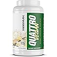 Magnum Nutraceuticals Quattro Vegan Protein Powder, Vanilla 2lb – Premium Plant-Based Protein Powder Isolate for Muscle Growth & Recovery