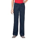 Dickies girls Slim Stretch Flat Front Pant