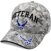 Infinite Hats US Air Force Hat for Men, Officially Licensed USAF Baseball Cap, Air Force Veteran Hat, Military Gift