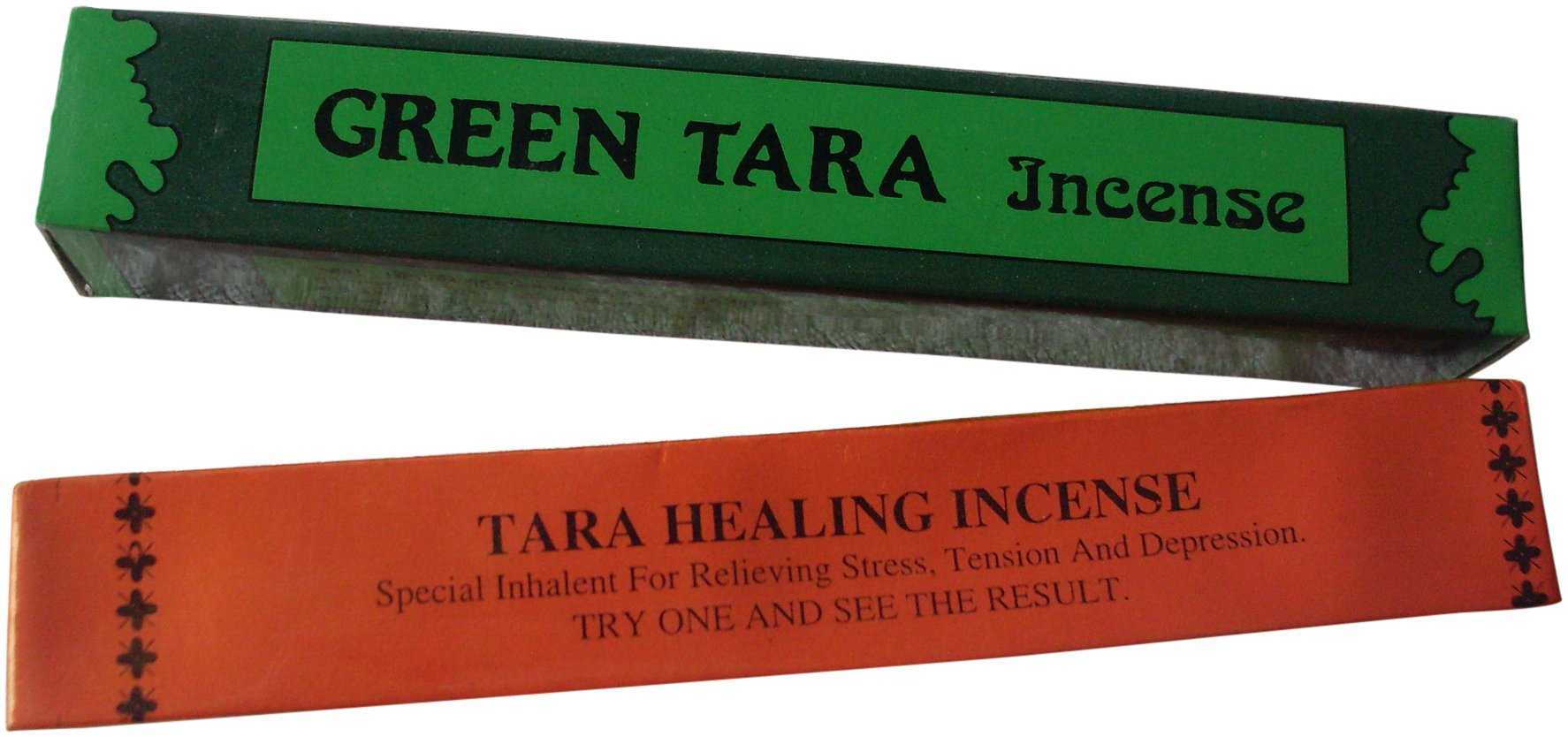 Native by Nature Tara Orange & Green Healing Nepalese/Tibetan Incense - Pack of 2