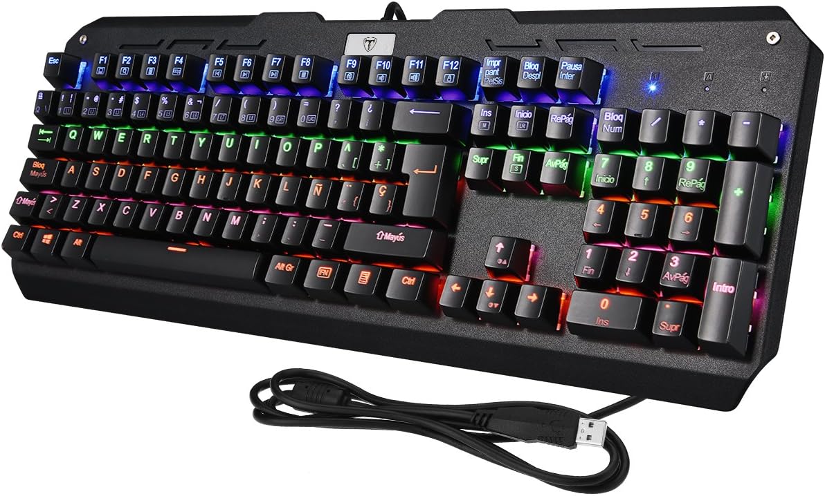 Teclado mecánico gaming Vtin con Ñ