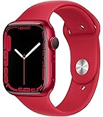 Amazon.com: Apple Watch Series 7 (GPS, 41MM) - Red Aluminum Case 