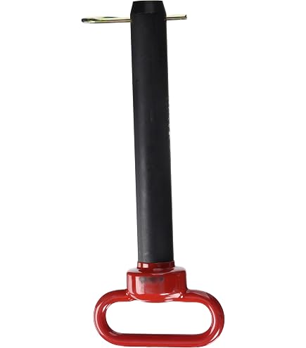 DOUBLE HH 21261 Top Link Pin – 1 X 3-9/16 Inch, Category 2, Yellow Zinc Plated For Tractor & Implement Connections