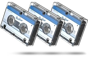 Reshow Dictating Microcassette - Micro Cassette Tapes Blank for Recording MC-60 Minutes Suited for Lectures and Seminars -3 P