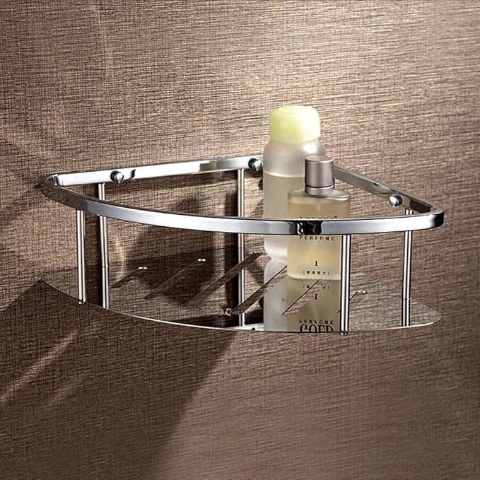 brass shower storage