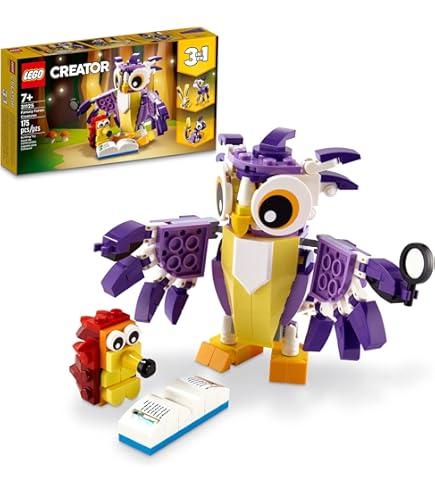 Amazon.com: LEGO Creator Mysterious Forest Animals 31125 : Toys