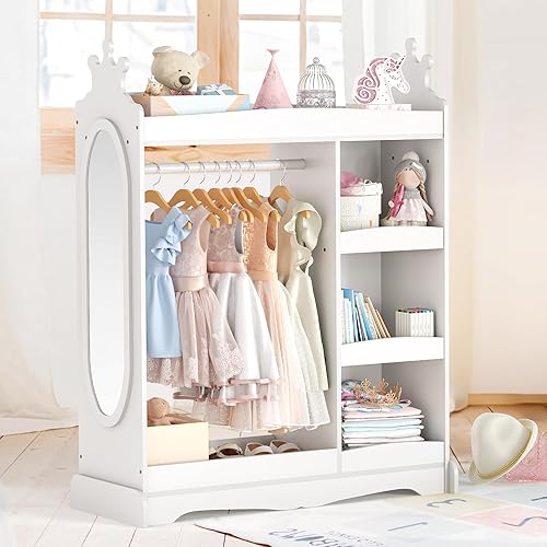 Kids Dress Up Girls White Armoire Curipeer Kids Dress Up Storage