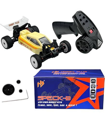 Amazon.com: GTBRacing 1:10 RC Car HPI RS4-3 Steel Refit Upgraded 2