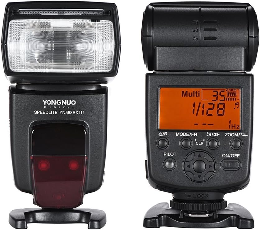 Yongnuo YN568EX III Wireless Master and Slave TTL Flash Speedlite with High-Speed Sync for Canon DSLR Camera - Image 3