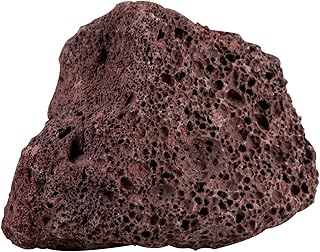 sera 32356 Rock Red Lava S/M (Stück von 8 bis 15 cm) Lavagestein bzw. Vulkangestein - Naturstein Deko fürs Aquarium
