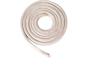 P POLERDEN WB4K1 Range Oven Door Gasket (83 in) - Compatible with ge, kenmore and hotpoint Range Oven Door (All models can be seen in Figures 4 and 5), Replaces WB04K0001, Good Sealing, 2 Years Warranty