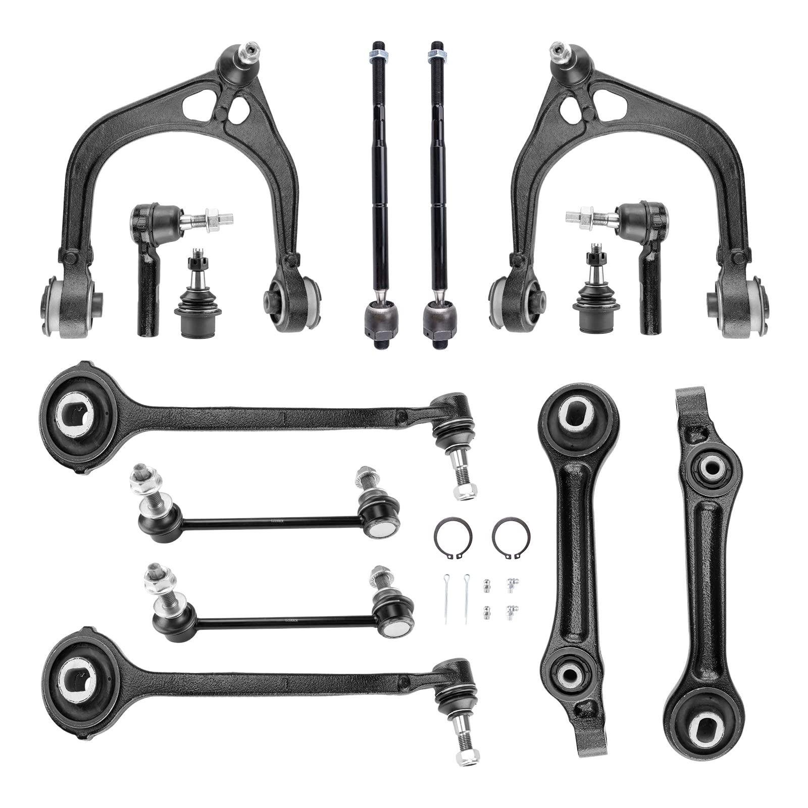 KAC Front Upper Lower Control Arm w/Ball Joint