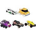 HOT WHEELS Disney and Pixar Lightyear Toy Car 5-Pack, Set of 5 Die-Cast 1:64 Scale Starships from The Lightyear Movie for Collectors & Kids