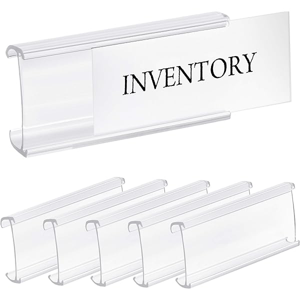 30 Metro Shelving Label Holders Labels Design Ideas 2020