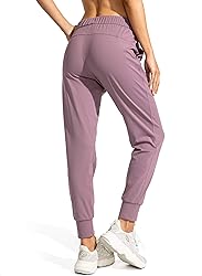 SANTINY Women's Joggers Pants Pockets Drawstring