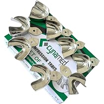 Unident Autoclavable Impression Trays #12pcs/pkt