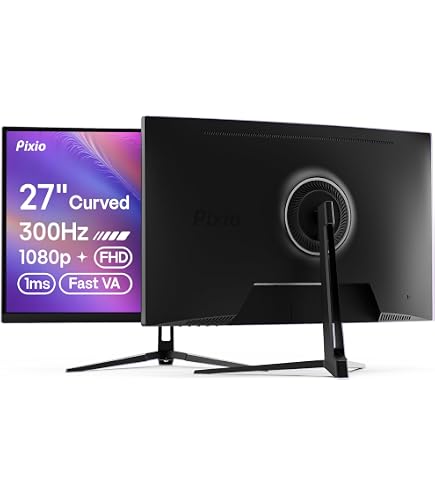 Amazon.com: Pixio PX279 Wave 27 inch 240Hz Refresh Rate FHD 1080p
