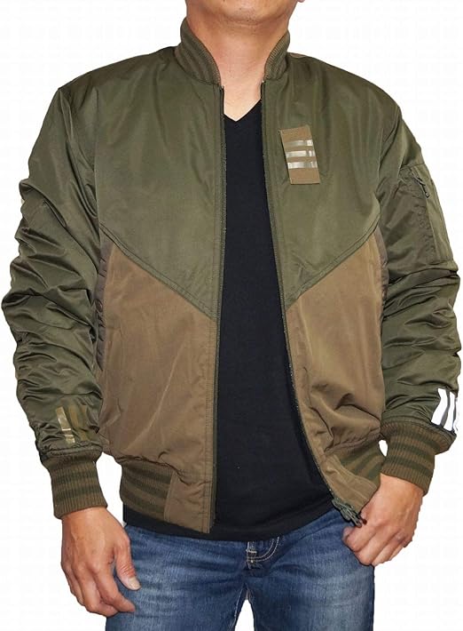 Amazon アディダス Adidas ホワイトマウンテニアリング ジャケット Ma 1 カーキ メンズ Bq4080 O アウトドア アウトドアジャケット 通販