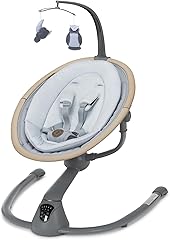 Maxi-Cosi Cassia Baby Swings for Infants: Smart Portable Baby Swing with Music, Lightweight & Foldable Baby Swing, 360 Rotati